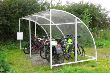 Wildlife centre staff get on their bikes