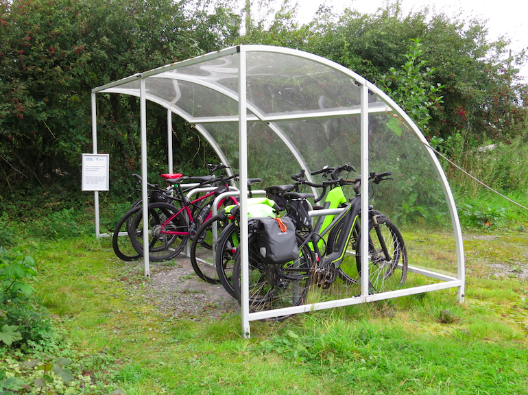 Wildlife centre staff get on their bikes