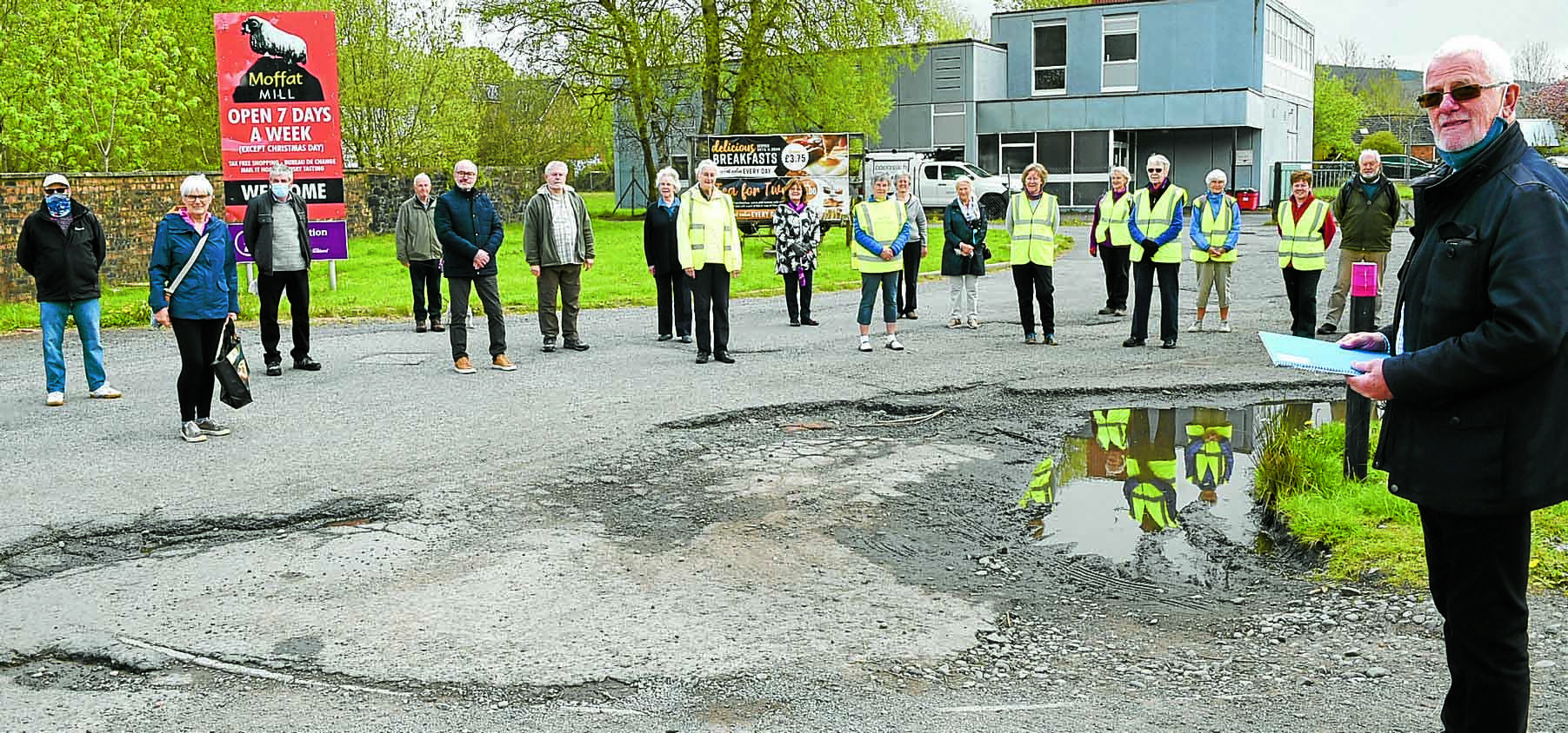 Action on eyesore road