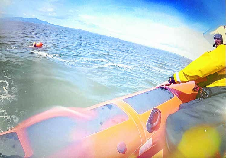 Lifeboat keen for update on Solway swimmer