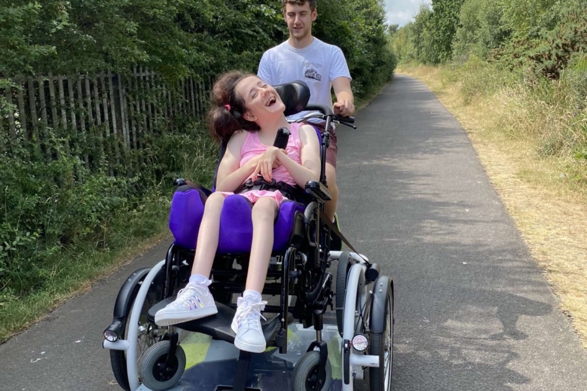 Niece sets up disability bike fundraiser