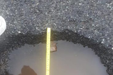 Anger mounts at border pothole problem