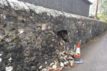 Collapsing wall is ‘accident waiting to happen’