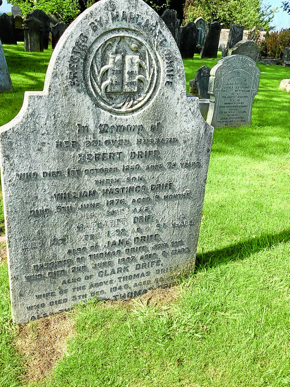 Gravestone 'tampering' sparks anger