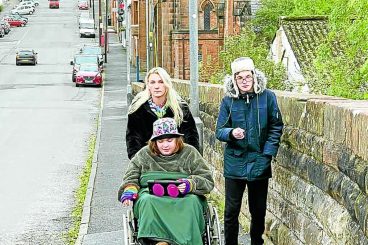 Perilous pavements plea