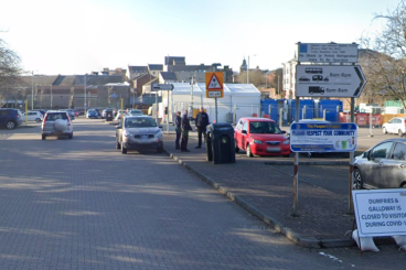 Town centre’s car park chaos