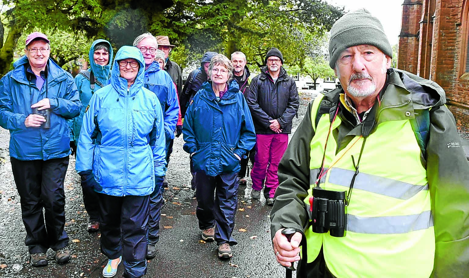 Walking fest was wet and wonderful