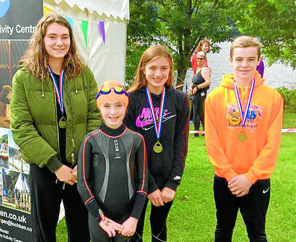 Quintet triumph at wild swim weekend