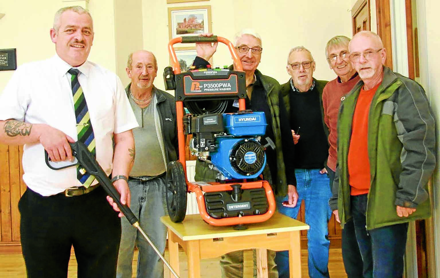 Men’s Shed powers on