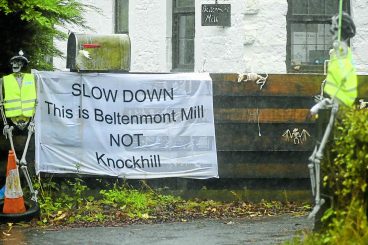 Scary sign