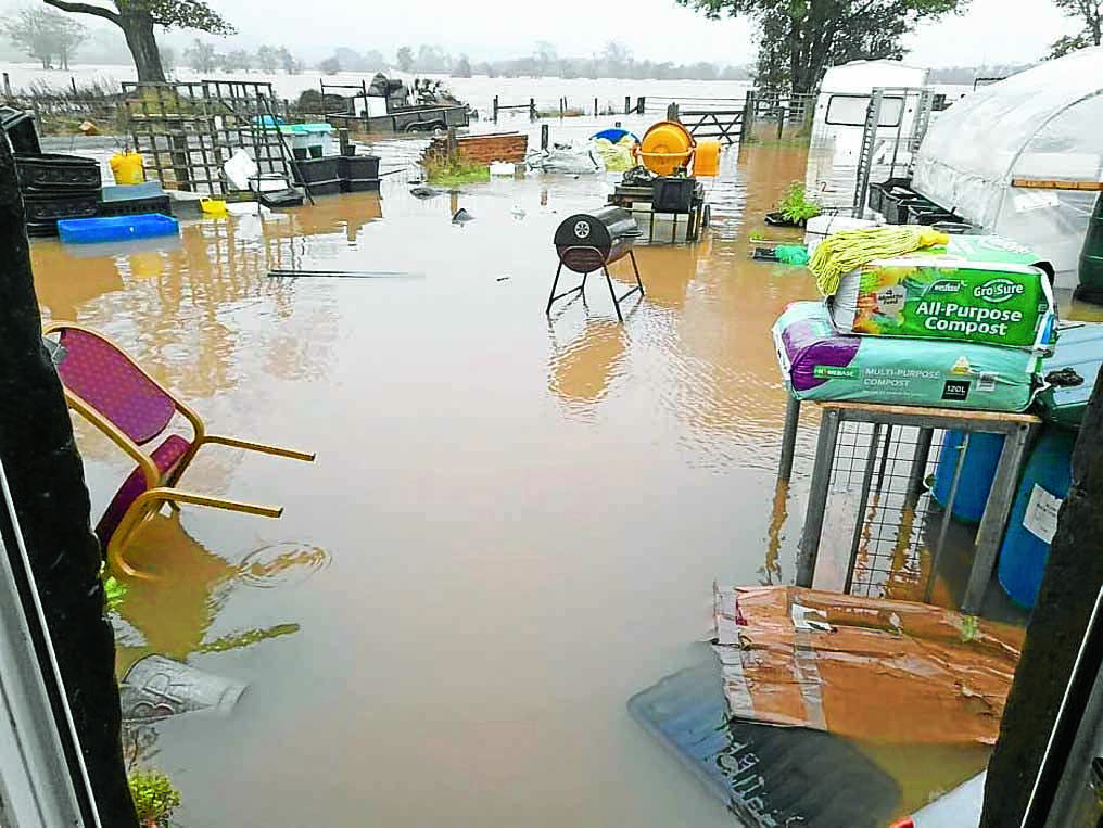 Couple’s flood devastation