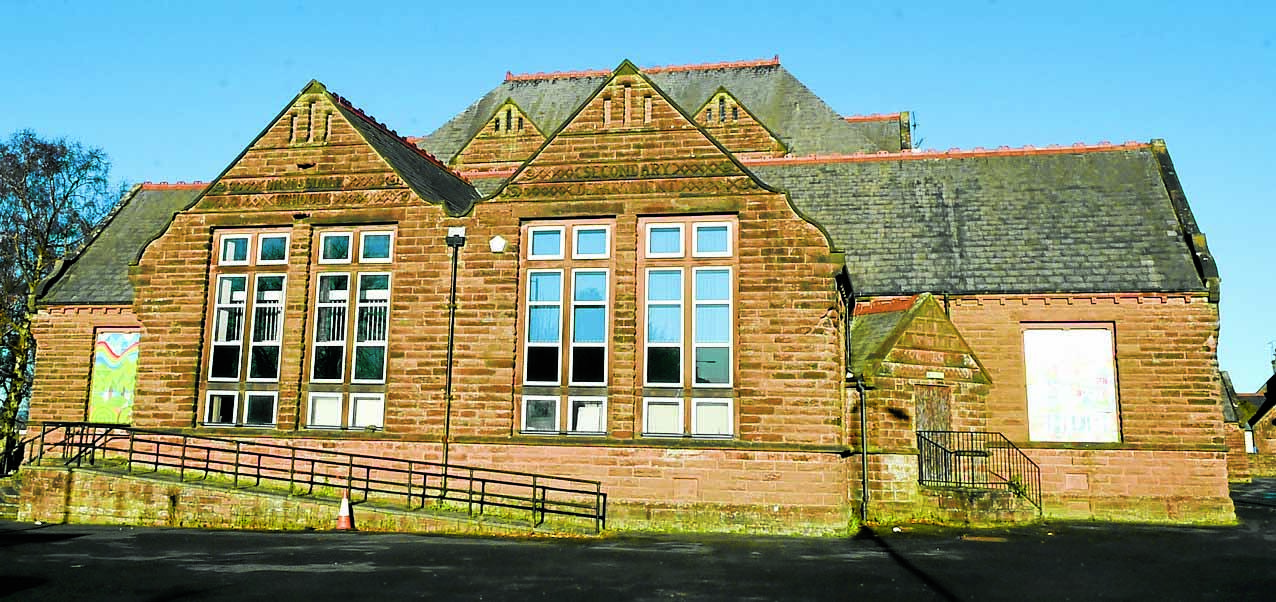 Parking warning at Lockerbie's Old School site