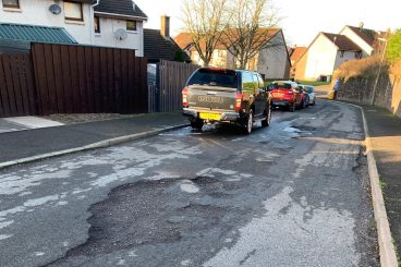 Concerns raised over town’s pothole plague