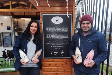 Milk vending is new venture for couple