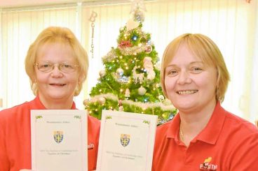 Royal Christmas invitation for Food Train duo