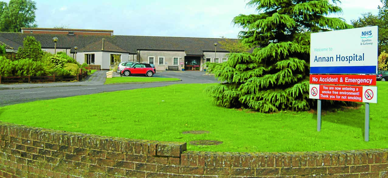Town's hospital hit by covid