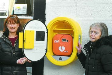 Fifth defib now in place