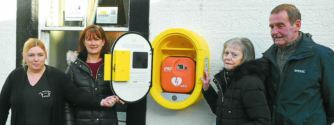 Fifth defib now in place