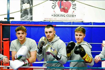 Annan boxers in Scottish bouts