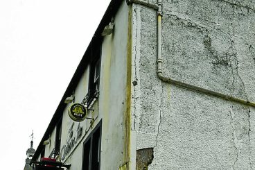 Concerns at safety of former pub