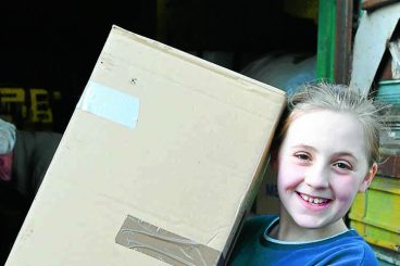 Camp flooded with donations