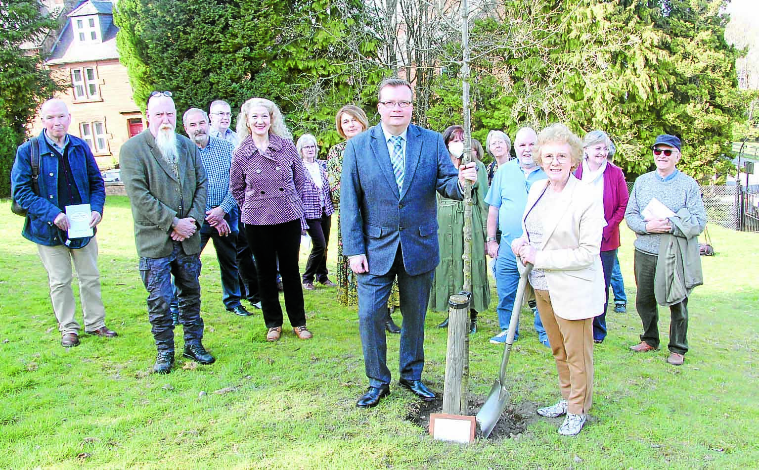 Oak tree is reminder of pandemic