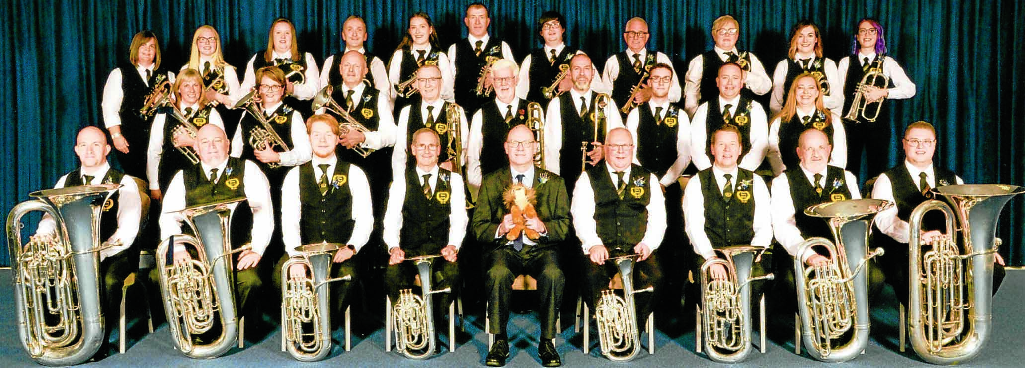 Town Band bag trophy at Beamish