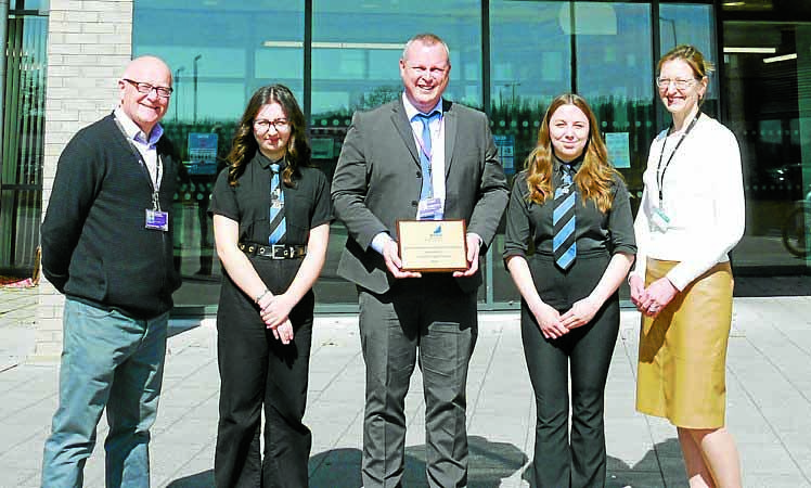 School leads the way with bronze award