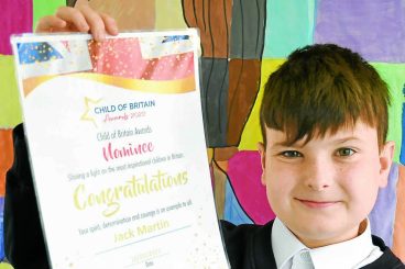 Updated: Schoolboy Jack’s award smiles