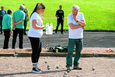 Town is on target with petanque contest