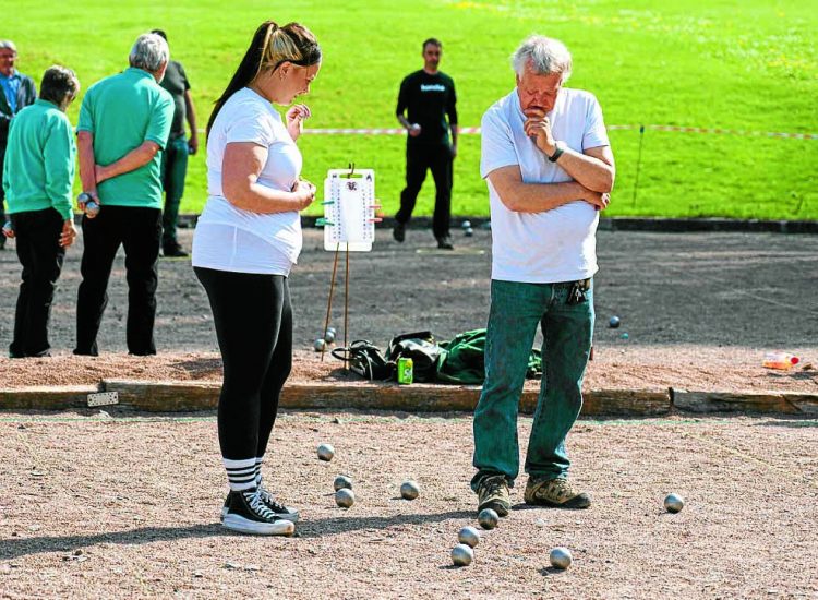 Town is on target with petanque contest