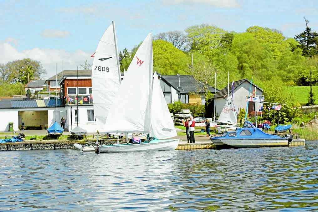 Sail club open day went swimmingly