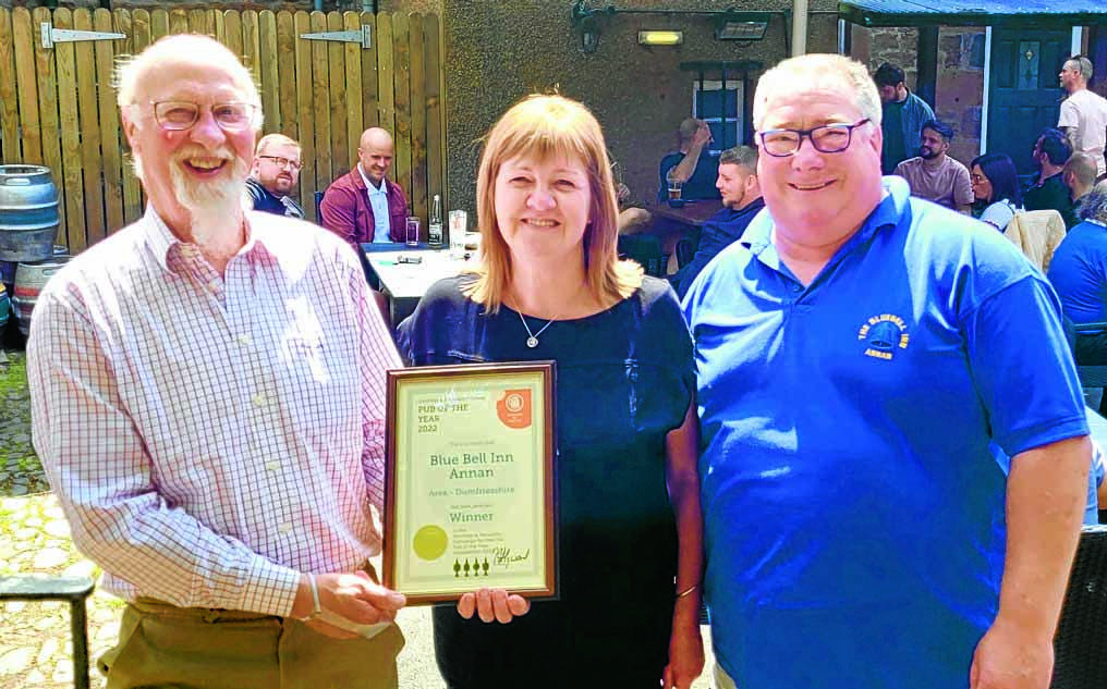 Annan pub is best in region