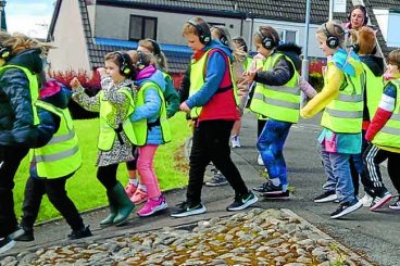 Silent disco gets kids moving