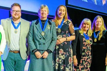 Retired Nurse Wins the Award of Merit