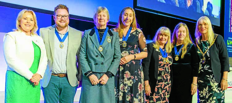 Retired Nurse Wins the Award of Merit