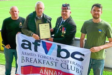 Veteran’s breakfast club thanks supporters