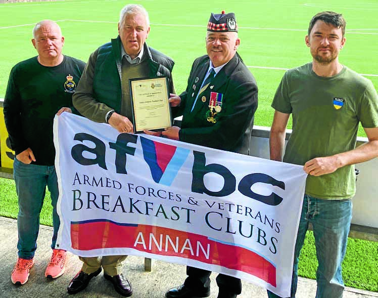 Veteran’s breakfast club thanks supporters