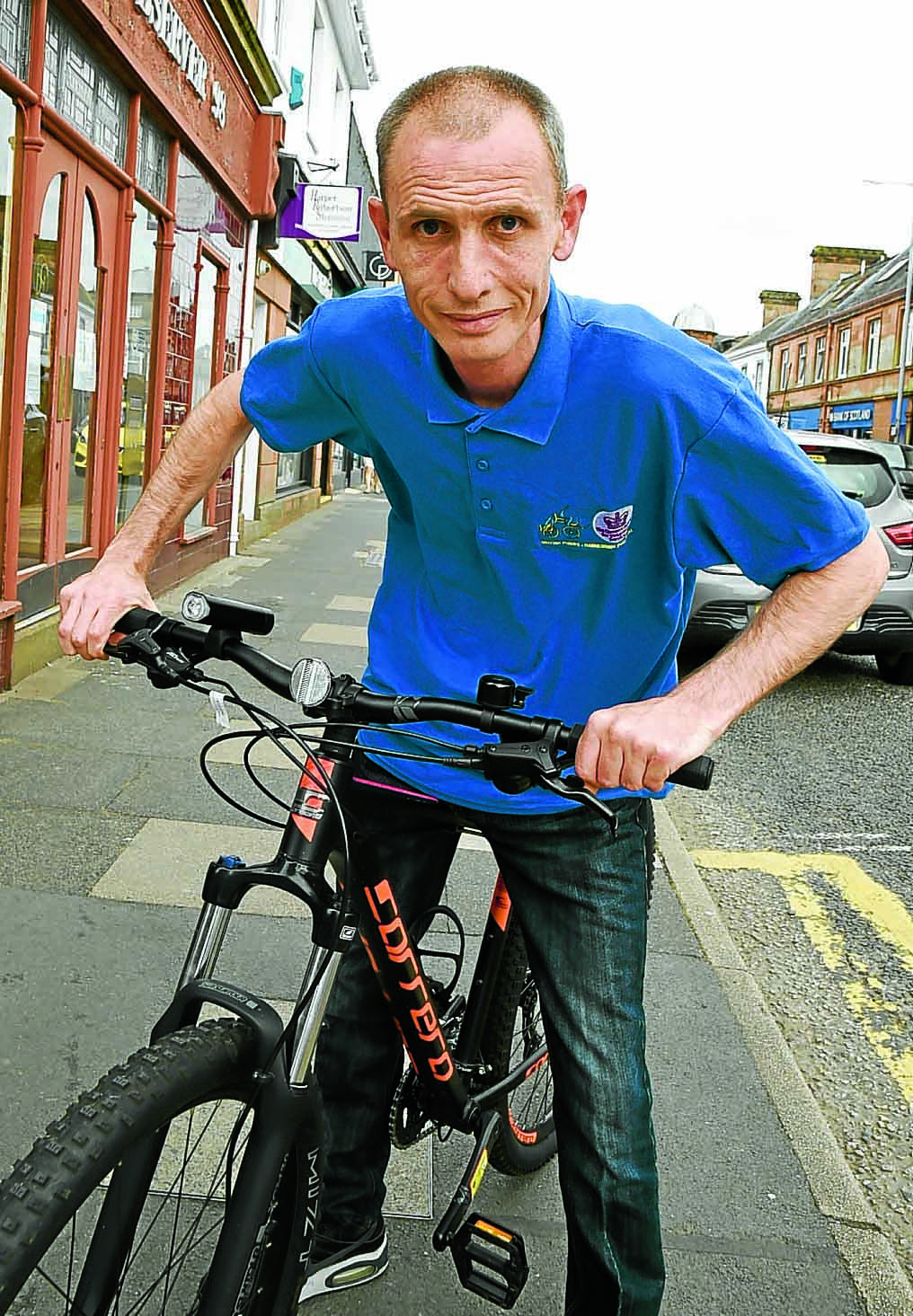 Fancy dress bike trek for charity