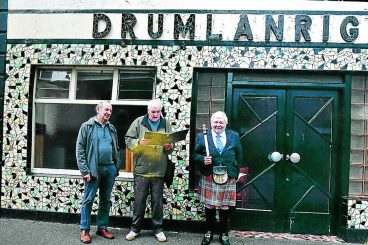 Cafe’s mosaic wall has stood the test of time