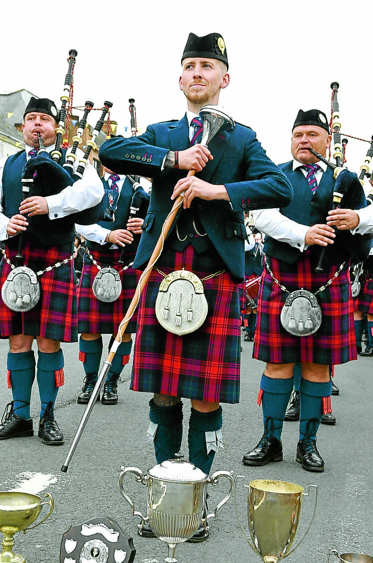 Gibb’s world pipe band champs delight