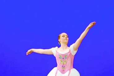 Spanish success for ballet mad Gracie