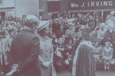 When Her Majesty came to Annan