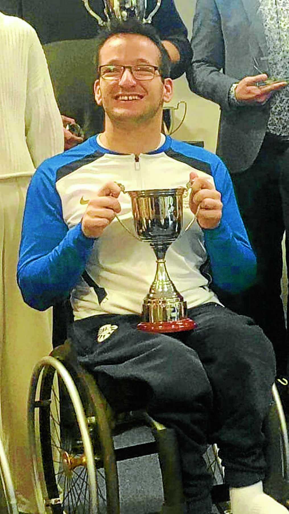 Sean named athlete of the year!