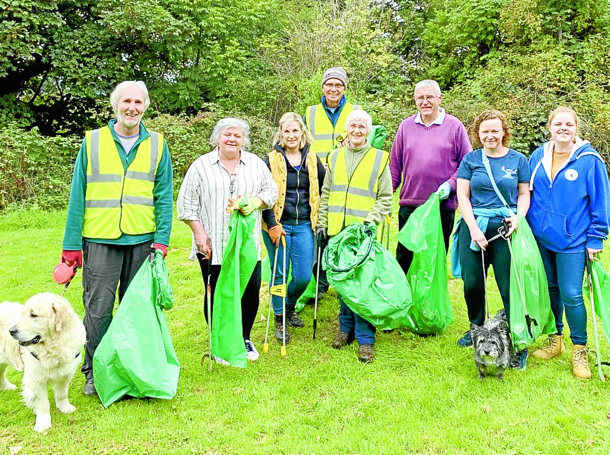 All hands on deck for park clean up