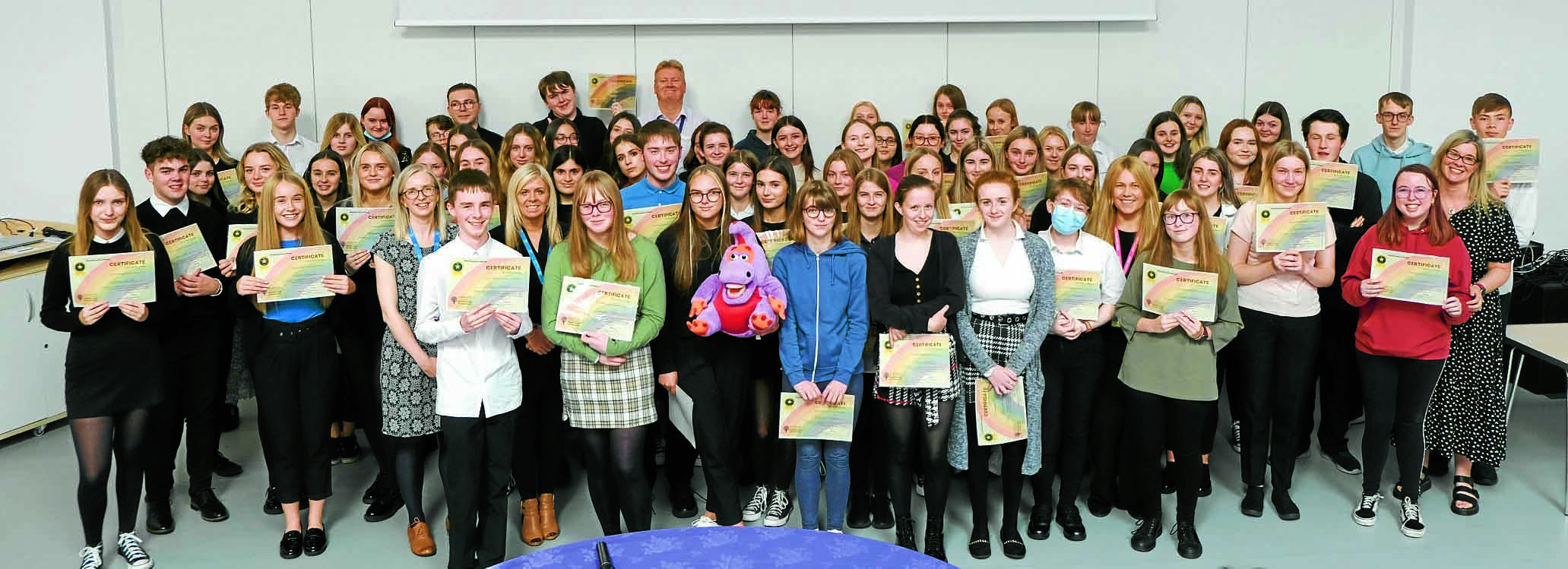 Pupils given a taste of the health sector
