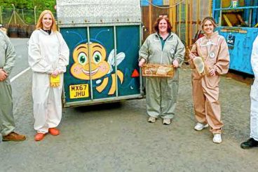 Caledonia staff qualify to keep bees