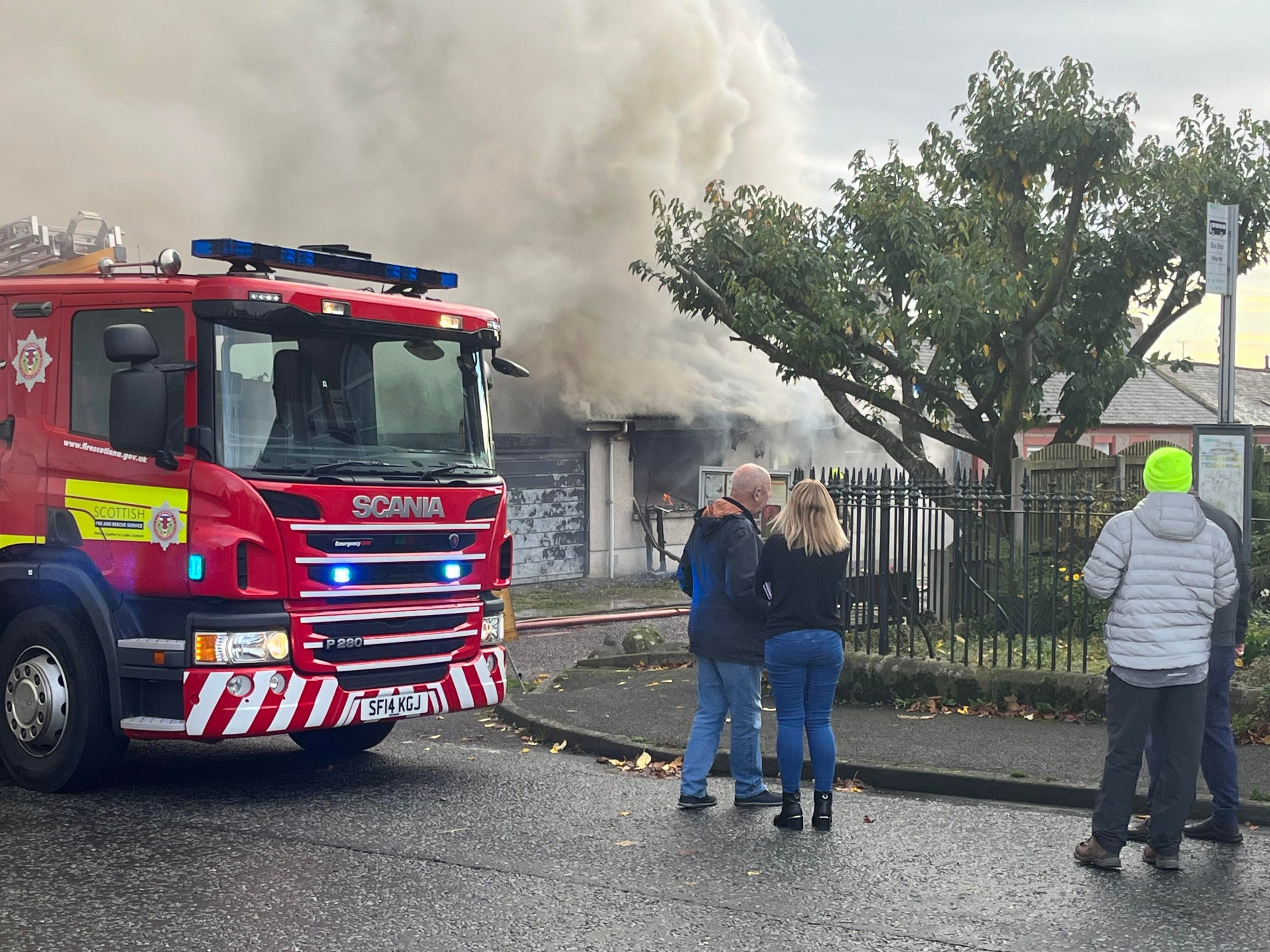 Village fire