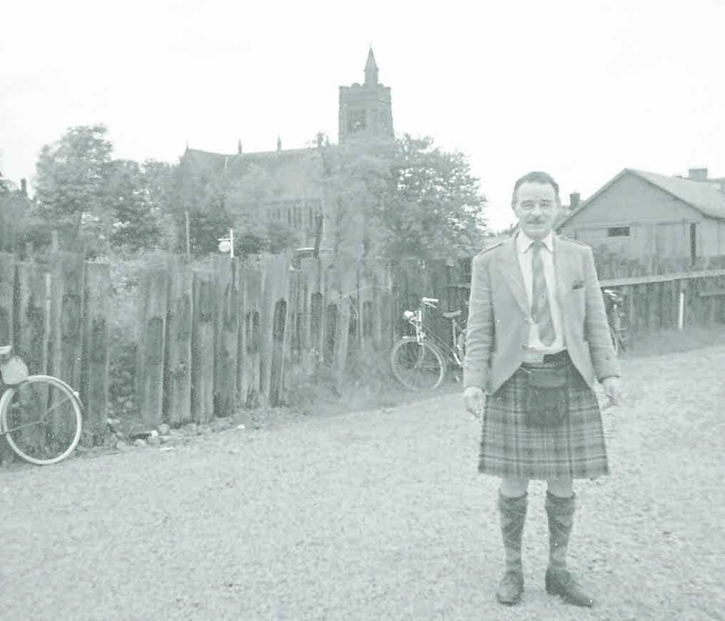 Frances’ delight at finding father’s old ledger