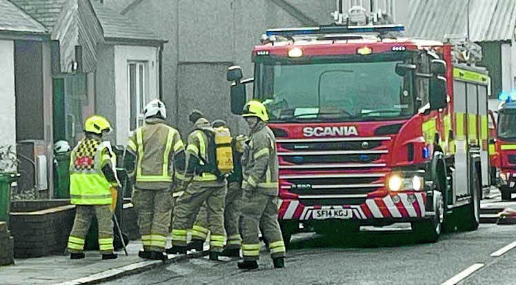 Flats Fire: No-one was injured